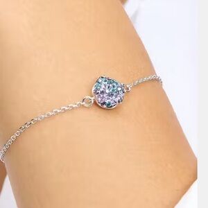 Kate Spade Silver Pop of Joy Bracelet in blue/silver NWT